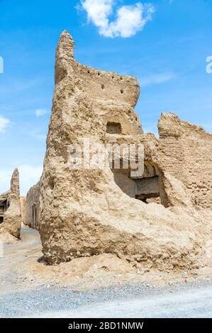 Ruins of Qatruyeh castle, Fars Province, Iran, Middle East Stock Photo