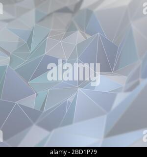 Lowpoly triangles illustration. Background art of abstract landscape. Stock Vector