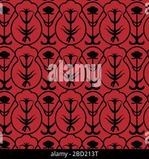 ancient islamic / persian / arabic seamless pattern. eastern ornament motif. Stock Photo
