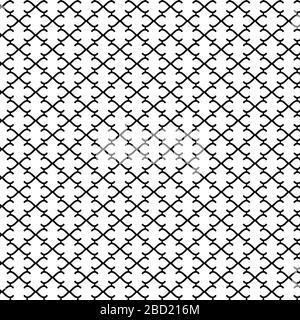Abstract seamless stylish texture pattern. repeating geomatric vector illustration. Stock Photo