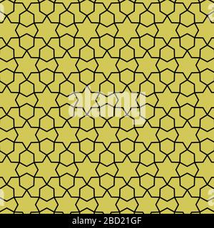 Abstract geomatric pattern with zig-zag and striped seamless pattern. modern stylish texture pattern. Stock Photo