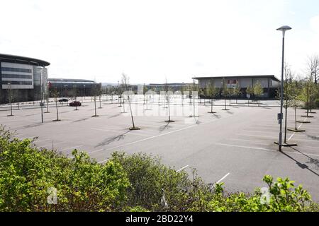 Milton Keynes Offices Business Stock Photo