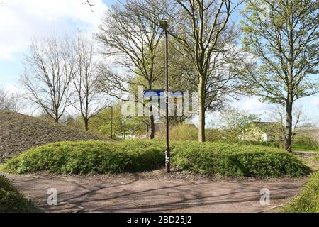 Central Milton Keynes Buildings Snow Dome Outdoor Market  Blossom Reflections on glass centre  Signage Corona Virus Covid 19 Grid system Stock Photo