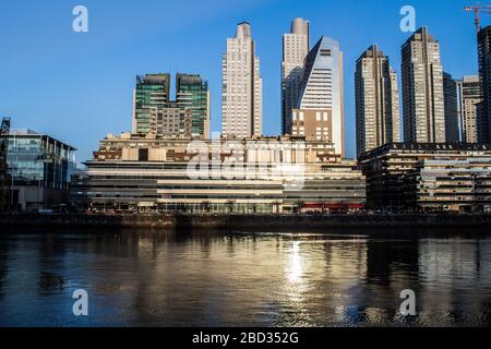 Barrio Puerto Madero Buenos Aires Stock Photo