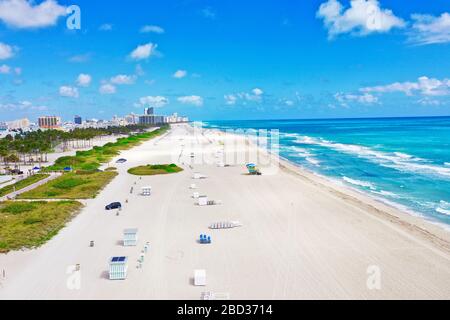 Miami Beach South Beach Stock Photo