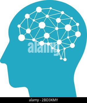 AI ( artificial intelligence ) image illustration. Stock Vector