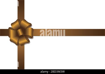 Loop Ribbon Cross Crossed ribbons and flower loop hair bow Stock Vector Image & Art - Alamy