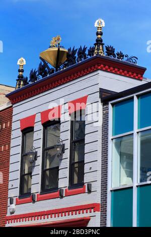 Barrington Street, Halifax, Nova Scotia, Canada Stock Photo