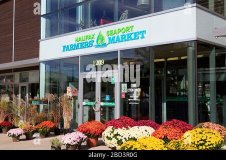 Seaport Farmers Market, Halifax, Nova Scotia, Canada Stock Photo