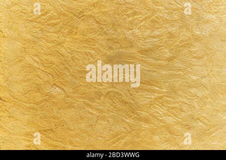 Abstract background from golden texture wall. Vintage and retro backdrop. Stock Photo