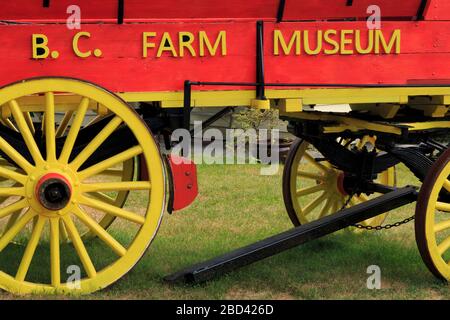 B. C. farm Museum, Fort Langley, Vancouver region, British Columbia, Canada Stock Photo