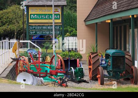 B. C. farm Museum, Fort Langley, Vancouver region, British Columbia, Canada Stock Photo