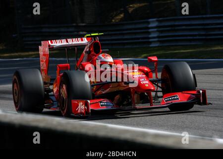 Kimi Raikkonen, Ferrari F60, Italian GP 2009, Monza Stock Photo