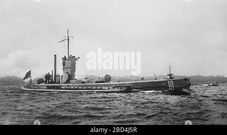 German U 7 Submarine Which Served In World War I Ca 1914 1915 Stock Photo Alamy