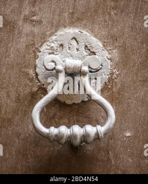 beautiful historic building knocker important for history, art and architecture Stock Photo