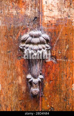 beautiful historic building knocker important for history, art and architecture Stock Photo