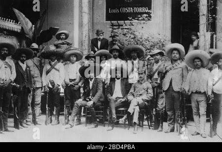 Emiliano Zapata Salazar (1879-1919), leader of the Mexican Revolution Stock Photo