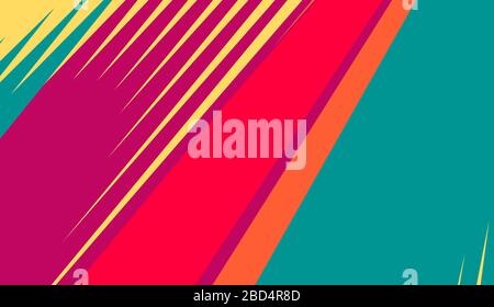 Seamless pattern of Strawberries virtual background for Zoom. Whole and sliced pink Strawberry berry on yellow background for patterns. Abstract brigh Stock Vector