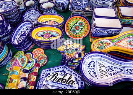 Puebla Talavera Pottery