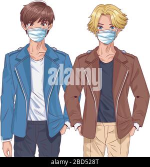 Face Mask Hoodie Anime Boy Drawing / Anime boy wallpapers top free