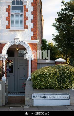 Harbord Street Street Sign Fulham, London, SW6 Stock Photo - Alamy