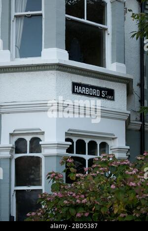 Harbord Street Street Sign Fulham, London, SW6 Stock Photo - Alamy