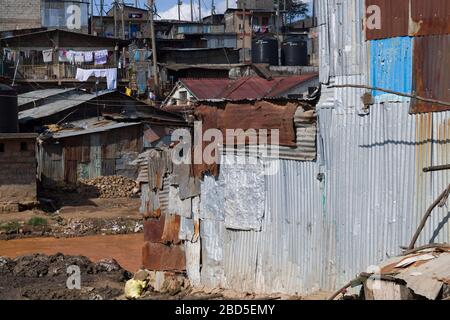Mathare slums, Nairobi, Kenya Stock Photo - Alamy