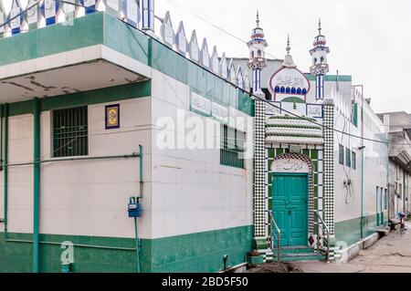 Masjid Noorani masque in Jinah Street link 1, area, Jhelum, Punjab, Pakistan Stock Photo