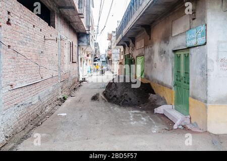 Masjid Noorani masque in Jinah Street link 1, area, Jhelum, Punjab, Pakistan Stock Photo