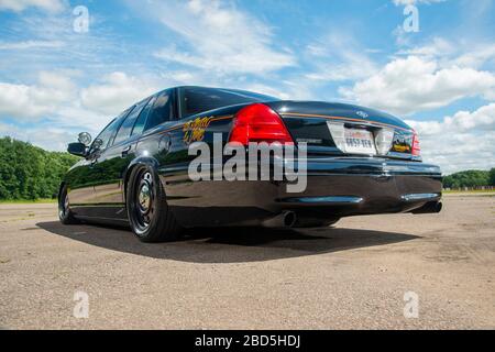 2007 Ford Crown Victoria P71 American Police car Stock Photo