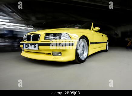 AC Schnitzer BMW E36 M3 Convertible 1990s retro car Stock Photo