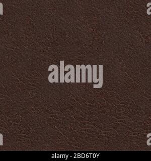 Seamless Brown Leather Texture Stock Photo