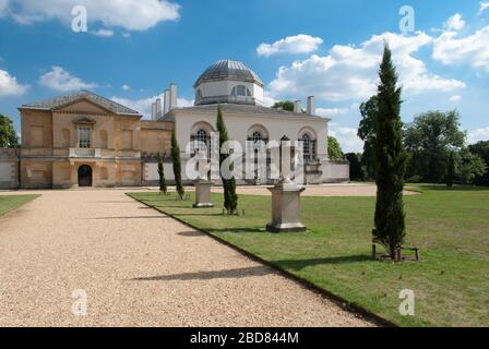 Classical Palladian Architecture Chiswick House & Gardens, Burlington Lane, Chiswick, London W4 2RP by Richard Boyle Architect Earl of Burlington Stock Photo