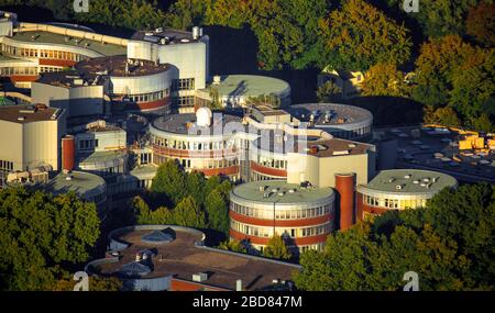 , University of Duisburg-Essen in Duisburg, 02.10.2015, aerial view, Germany, North Rhine-Westphalia, Ruhr Area, Duisburg Stock Photo