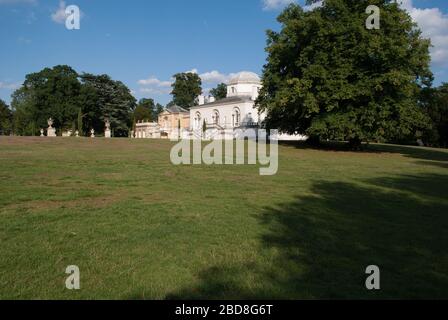 Classical Palladian Architecture Chiswick House & Gardens, Burlington Lane, Chiswick, London W4 2RP by Richard Boyle Architect Earl of Burlington Stock Photo