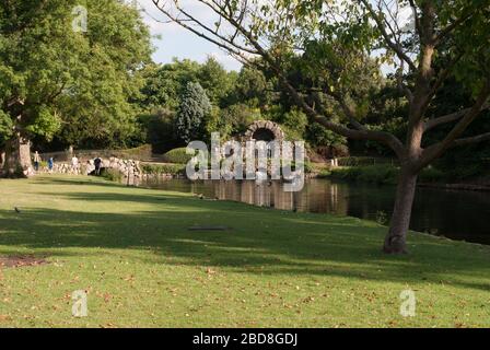 Classical Palladian Architecture Chiswick House & Gardens, Burlington Lane, Chiswick, London W4 2RP by Richard Boyle Architect Earl of Burlington Stock Photo