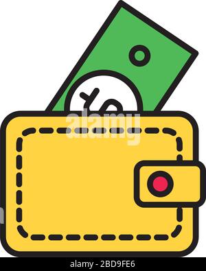 bills money dollars line and fill style Stock Vector Image & Art - Alamy