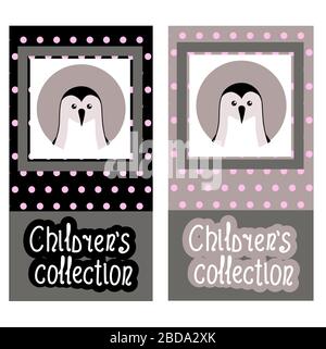 Abstract seamless magic pattern on black background with pink, blue, purple neon gradient stars, dots, heats. Romantic repeated backdrop. Stock Vector