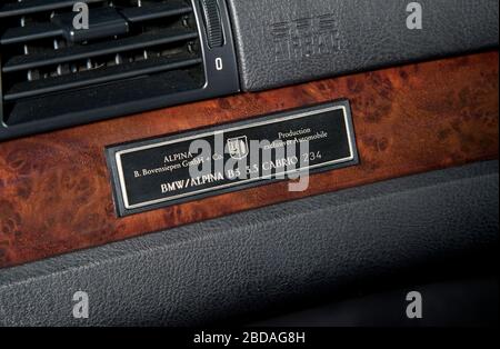 Alpina B3, BMW E46 3 Series based convertible Stock Photo