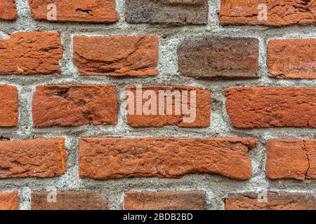 The Textured Wall by Concrete Brick, Timber Boards and the Natural Stone  Grey Color Panel Stock Photo - Alamy