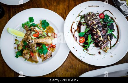 Grilled chicken legs Stock Photo