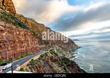 Chapman's Peak Drive, Cape town Stock Photo