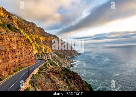 Chapman's Peak Drive, Cape town Stock Photo