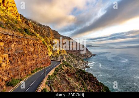 Chapman's Peak Drive, Cape town Stock Photo