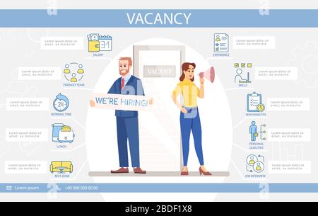 Visual For Job Business job position visualization infographic template vector with ...