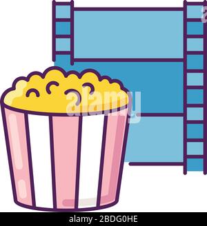 Cinema RGB color icon Stock Vector Image & Art - Alamy