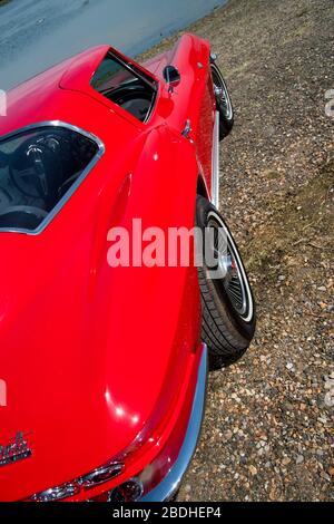 1966 Corvette Stingray classic American sports car Stock Photo