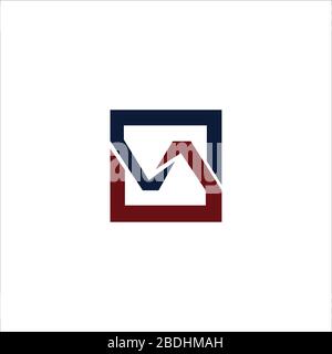 Initial letter va logo or av logo vector design templates Stock Vector
