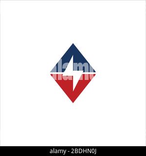 Initial letter va logo or av logo vector design templates Stock Vector