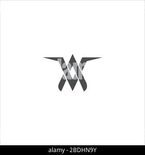 Initial letter va logo or av logo vector design templates Stock Vector